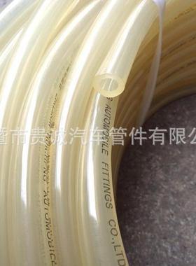 内径8101214茶色透明树脂耐油管汽车货车加厚柴油管防冻输油管