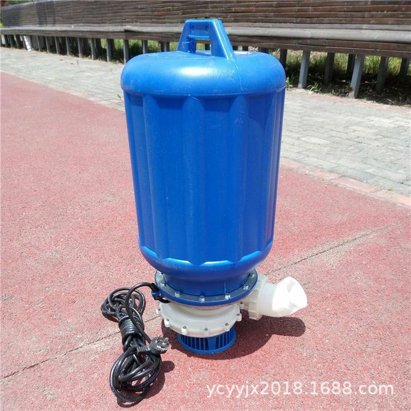 3寸1.5千瓦三相380鱼塘泵塘浮水泵排灌虾