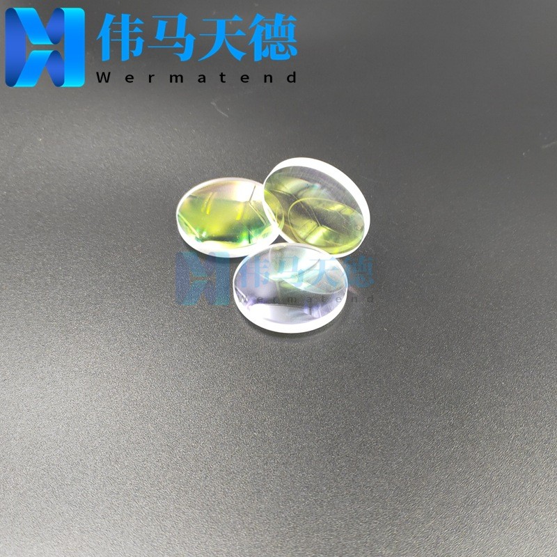 手持凸透镜清洗机聚焦镜d20-f50t3.51064nm平焊接机石英镜片