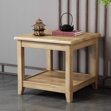 茶几小桌子家用客厅小型茶桌茶台方几四方桌60x60实木老式小方桌