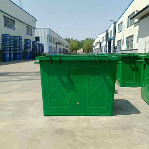 660l铁质垃圾桶660升环卫生产厂家垃圾桶四轮环卫垃圾箱铁皮