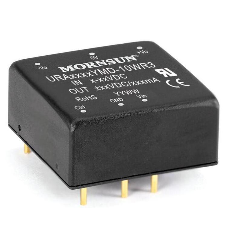 URA2424YMD-10WR3  DC-DC电源模块9-36V转正负24V10W全新原装正品