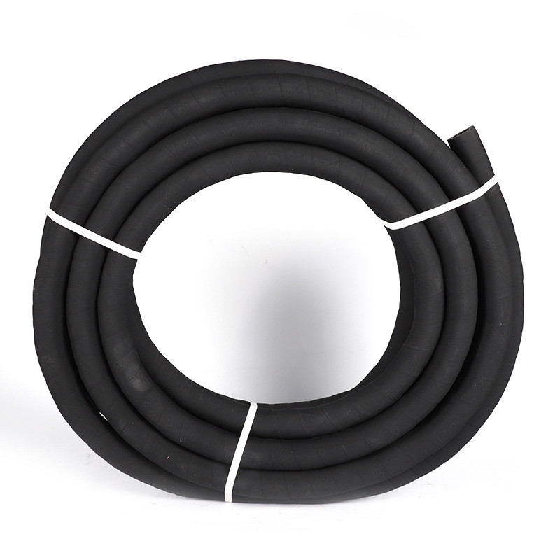 高压管橡胶喷砂管耐热优质冲砂管喷沙管泥浆管黑色耐磨橡胶管软管