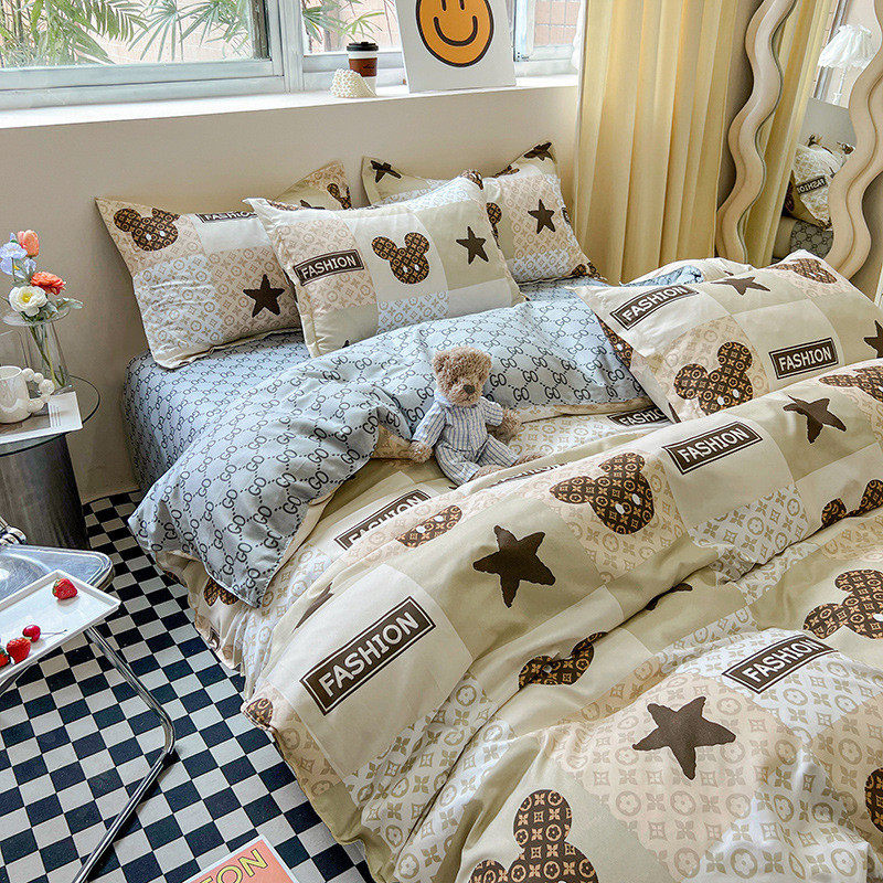 水洗棉大学生宿舍床上简约被罩床单被套单人床磨毛三件套四小清新,床上用品,床品套件/四件套/多件套,淘宝优惠券,粉丝福利购,淘宝优惠卷