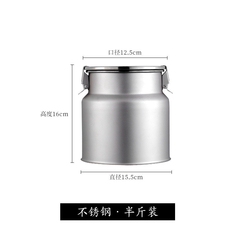 26x8手工白铁皮茶叶罐潮州单枞茶叶茶桶茶馆储茶罐储存罐家用一斤