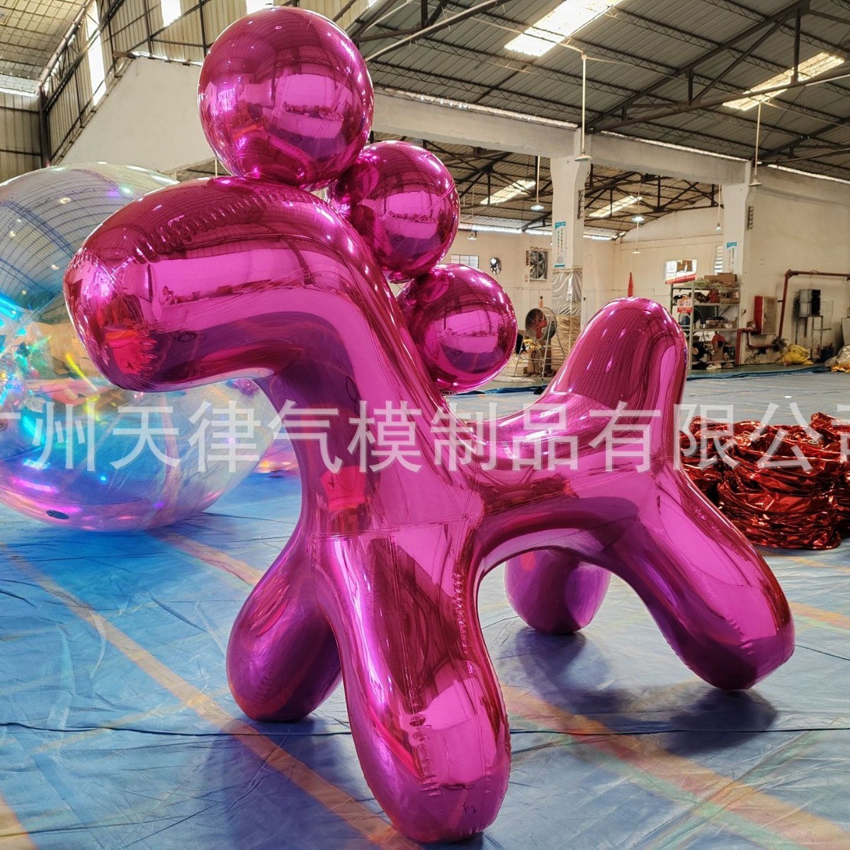 充气PVC模仿动物形状狗模型充气动物气模充气多种多样动物模型