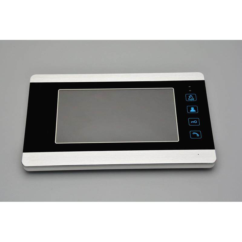 新款别墅7寸彩色楼宇可视对讲门铃有线门禁系统/vigtech厂家直销