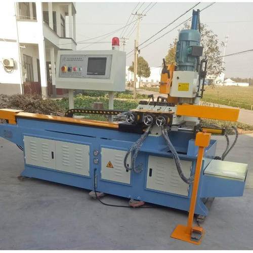 全自动切管机伺服送料切管机拉尾料金属圆锯机方管圆管切管机