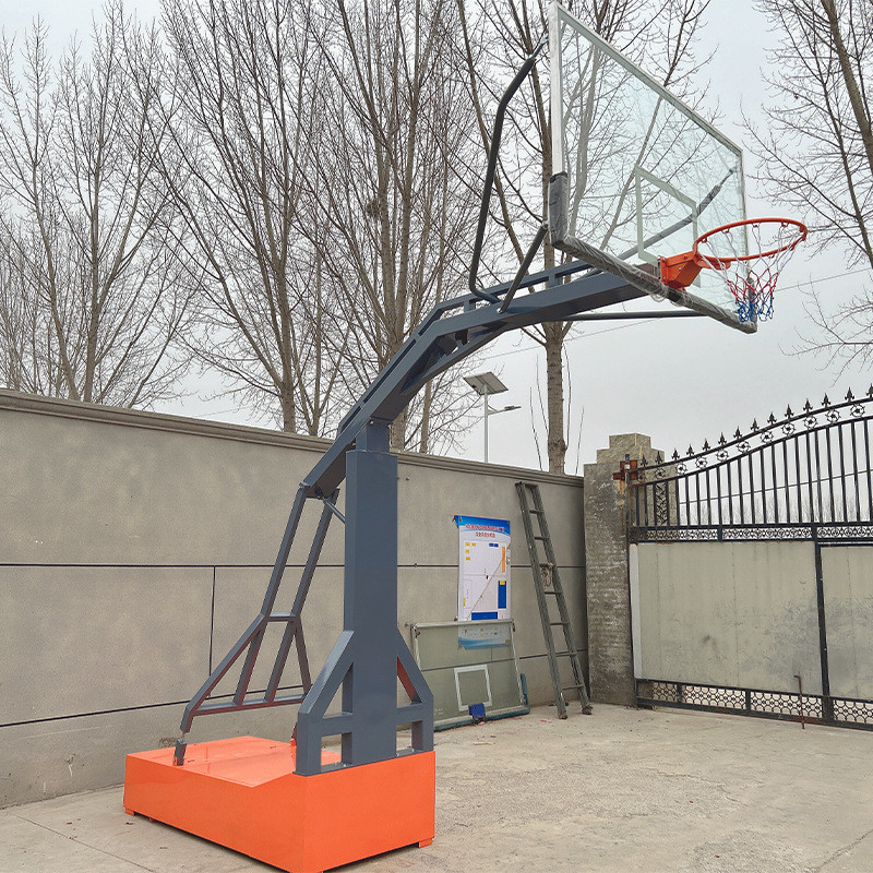 标准户外篮球架成人平箱室内室外篮球架学校固定式培训家用球架