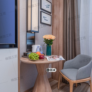 美定制酒店家具全套定制民宿公寓设计宾馆床头箱翻新改造工程程