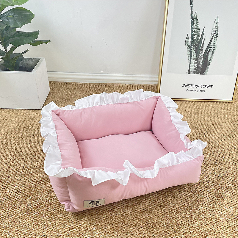 狗来运狗窝全保暖泰迪金毛博美大中小型犬四季可拆洗宠物窝狗垫子