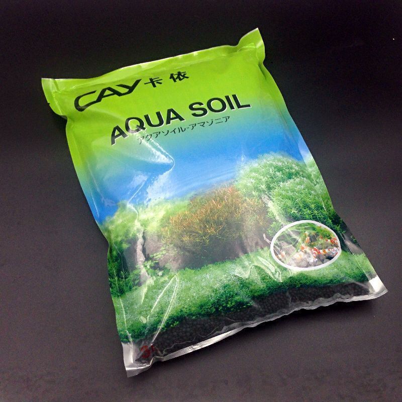卡依水草泥鱼缸造景底砂底泥虾草缸泥水底床泥土泥造景土9l