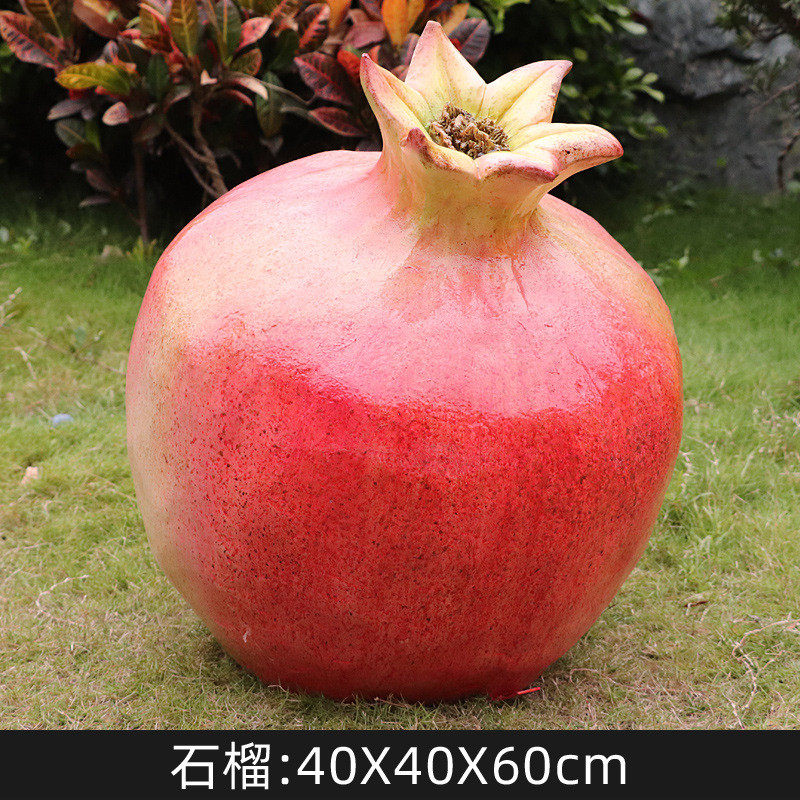 大型仿真水果蔬菜模型玻璃钢摆件户外园林景观工艺装饰布置幼儿园