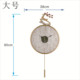 复古挂表贝壳装 欧式 纯铜大气静音客厅挂钟美式 饰时钟创意石英钟表