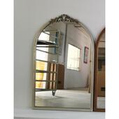 法式 饰镜子酒店中壁挂别智能梳妆台化妆镜 卫生间古风浴室镜客厅装