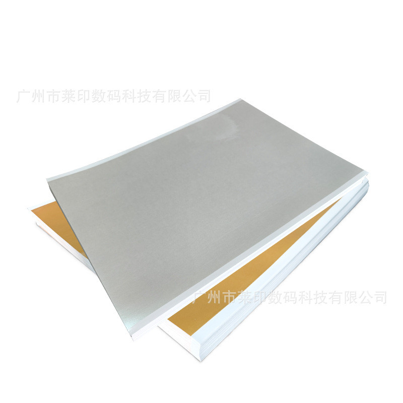 a3镂空装水晶标烫金膜免片立体感礼品盒广告转印贴烫金银ab膜