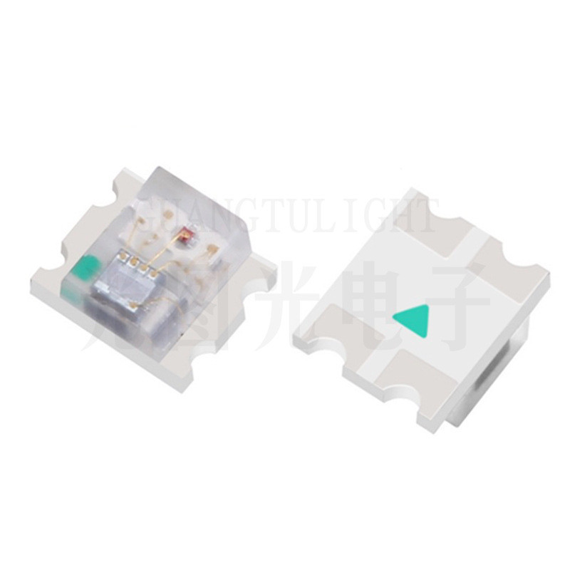现货 0807慢闪rgb灯珠 0807全彩led灯珠内置IC红绿蓝三色灯珠