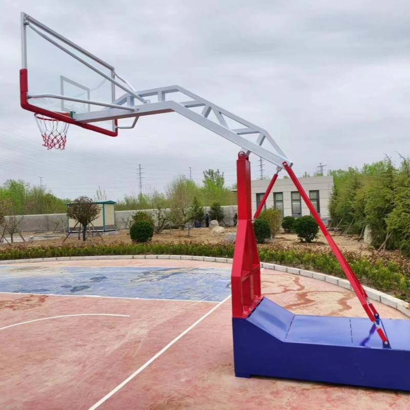 户外篮球架学校比赛训练篮球架篮球架室内室外平箱凹箱移动落地式