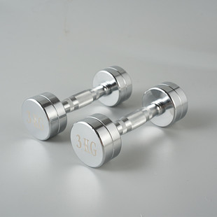 电镀哑铃纯钢实心哑铃女士健身家用架子儿童训练亚哑小铃摆放架