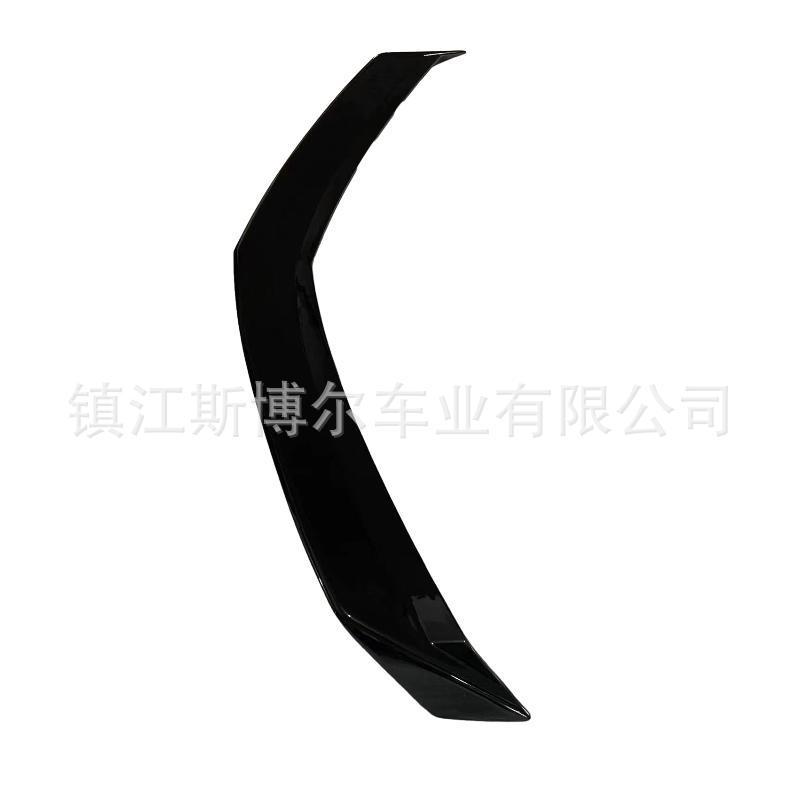 热销适用14-19尾翼改装于凯迪拉克atsl款v版碳纤纹压尾定风翼