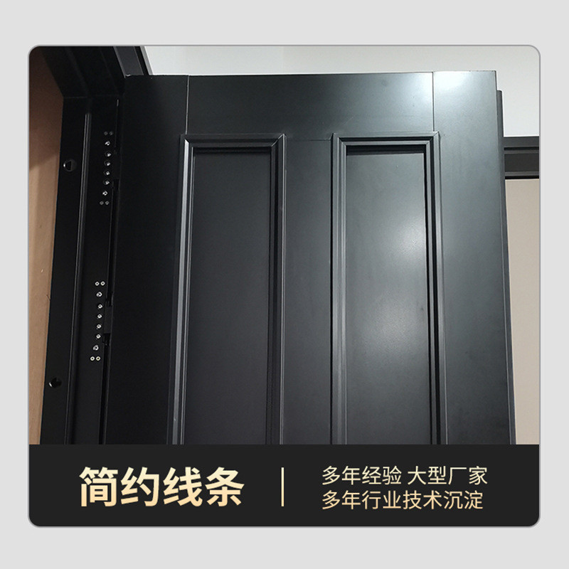 高端精雕法式复古铸铝入户门家用甲级防盗门工程专用安全平板门