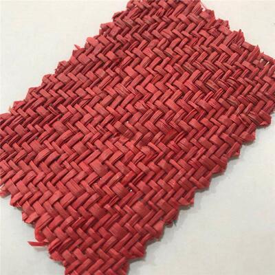 编织工厂直销染色拉菲草席天然草编织工艺草编包灯罩鞋材面料