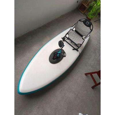 热销2022新款脚踩动力单人平衡脚蹬充气船皮划艇划水