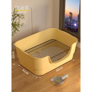 包邮 狗狗厕所专用中型砂盆大小便宠物屎盆便盆 尿盆大型小型犬狗沙