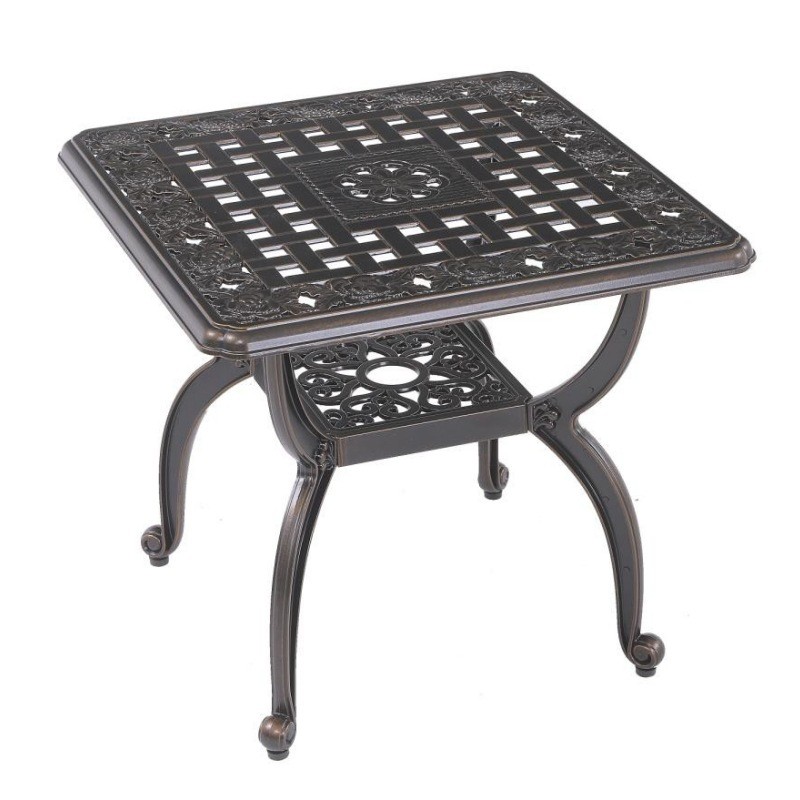 户外别墅游泳池躺椅沙铁艺酒店高背椅组合发带轮铸铝躺床三件套