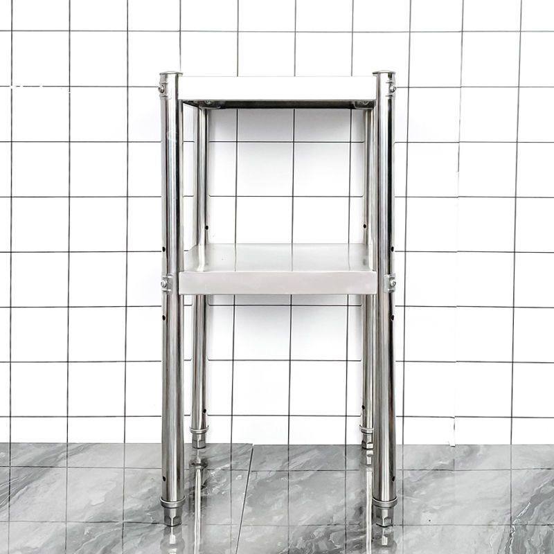 多层厚正方形二层厨房置物架灶台支架落地双层烤箱收纳架子不锈钢,厨房/烹饪用具,厨房置物架/置物柜/角架,淘宝优惠券,粉丝福利购,淘宝优惠卷