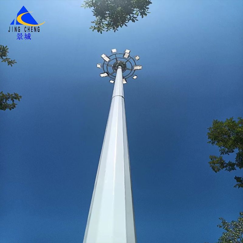 严灯市非标球场中杆选政项目广场景观15-25米户外市政球场高杆灯