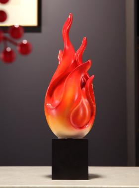 红红火火招财摆件家居酒柜玄关电视柜办公室桌面装饰开业乔迁礼品