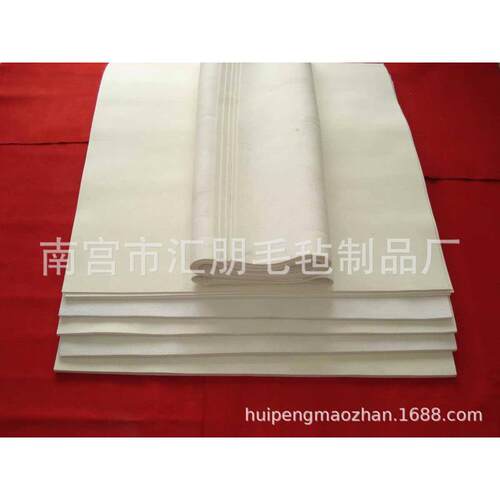 热销支持订做抛光毛毡  细白羊毛毡   吸油毛毡 过滤毛毡  密封毛