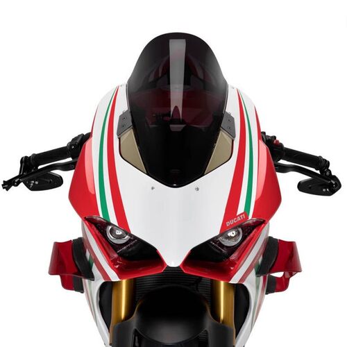 热销适用杜卡迪panigalev2/v4/v4s改装竞技赛道加高挡风玻璃镜风