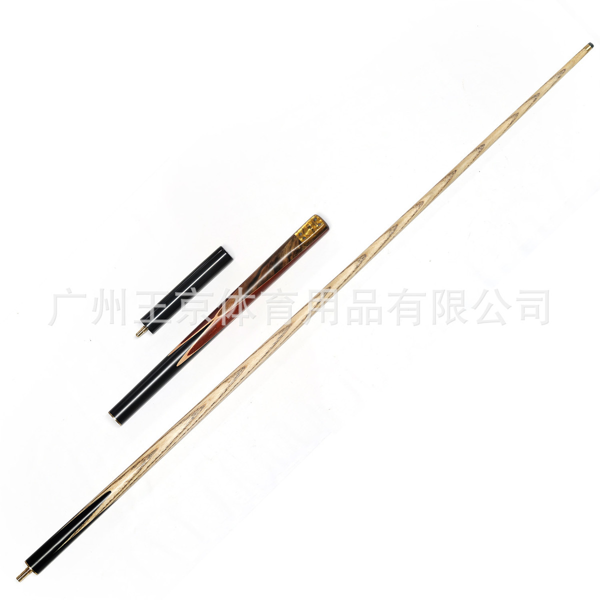 中式黑八球杆9mm小头台球杆3/4双节斯诺克球杆台球配件poolcue