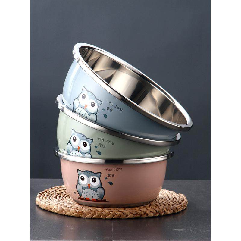 1pkn304盆盆子家用厨房和面小汤盆级饭盆彩色盆洗菜盆套不锈钢,家庭/个人清洁工具,脸盆,淘宝优惠券,粉丝福利购,淘宝优惠卷