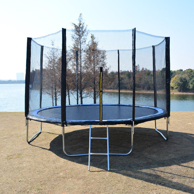 蹦蹦床弹跳室内户外家用12ft儿童床商用成人带护网大型篮球跳跳床