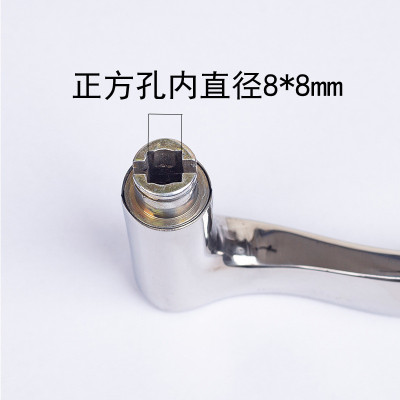 室内门锁把手不锈钢手柄配件木门分体锁大门手把内六角扳顶丝方钢