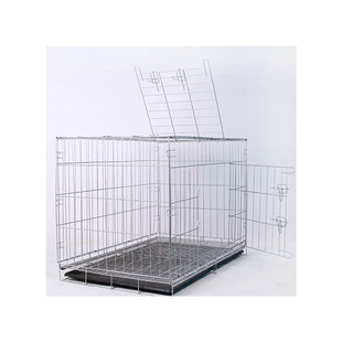 大中型犬狗笼子鸡笼加粗角钢折叠金毛 阿拉斯加狗笼狗屋 加密