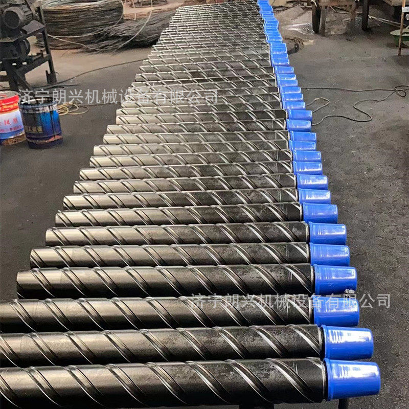 热销φ73刻槽钻杆矿用Φ63螺旋采用槽钻杆刻插入式丝扣连接,农用物资,捕食螨/寄生蜂,淘宝优惠券,粉丝福利购,淘宝优惠卷