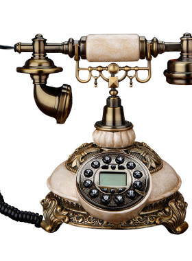 厂家直销批发仿古电话机欧式座机美式办公古董复古电话机家用