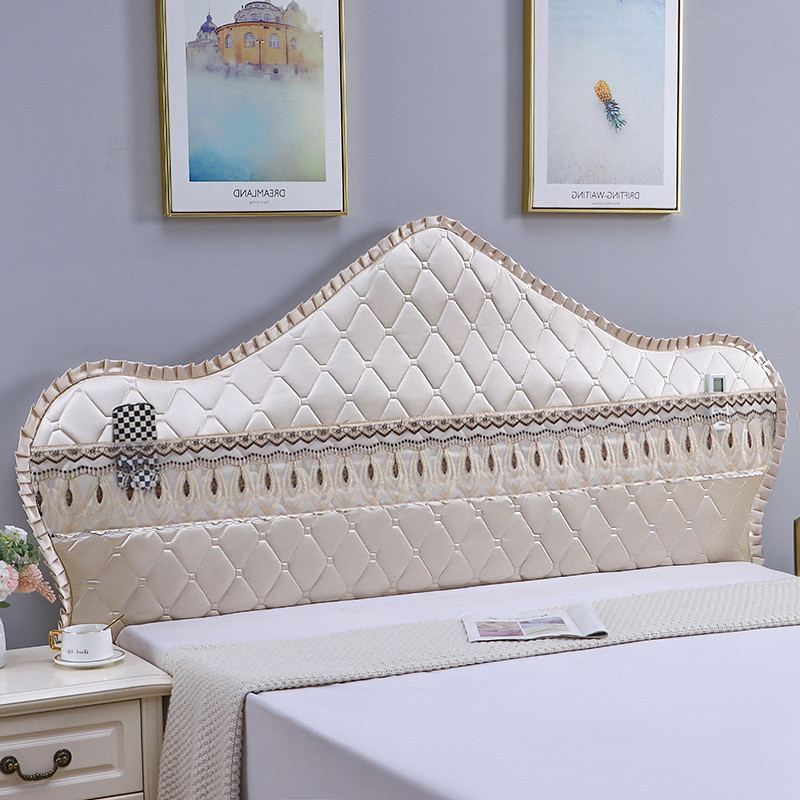 床头套罩包欧式可定弧形北半圆全包床头靠背软包四季通用2024新款