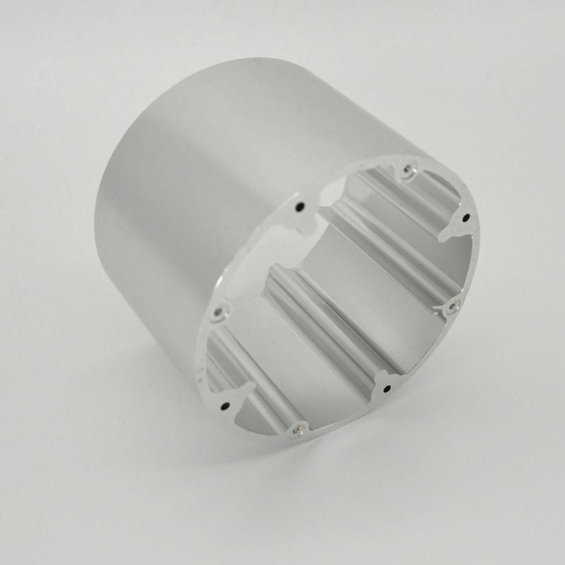 厂家cnc数控铝合金灯筒铝材筒筒铝合金型材氧化铝灯led灯异型材