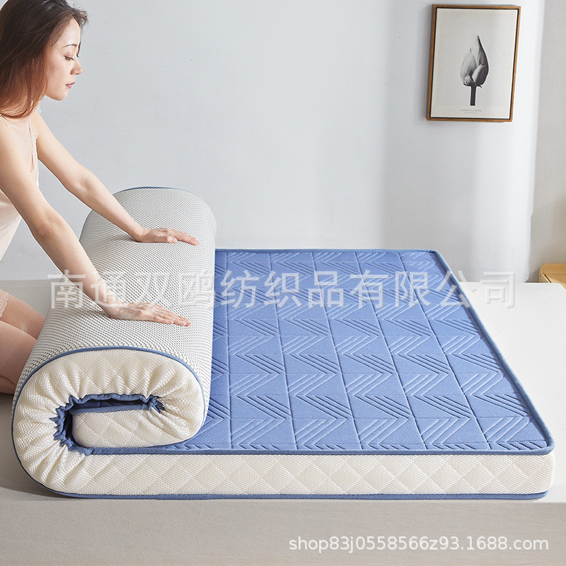 批发针织十公分硬质棉床垫立体床垫学生宿舍单双人床六公分乳胶厚