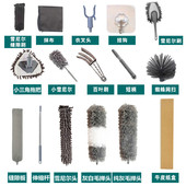 大扫除定制鸡毛掸子家用加工清洁工具可伸缩可替换静电除尘掸子