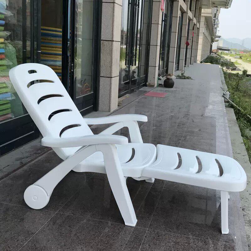 可调节躺床泳池沙滩休息躺床酒店度假村躺椅户外靠背椅休闲椅包邮