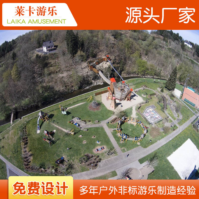 户外不锈钢滑梯定制大型景区螺旋滑滑梯非标设施娱乐儿童游乐设备