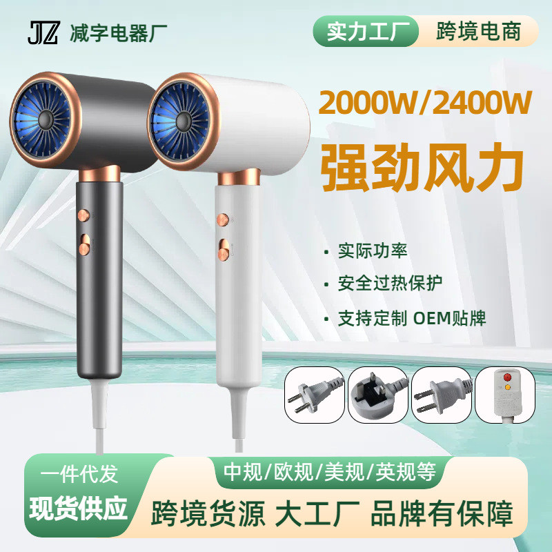 布萊登電吹風機家用大功率理發(fā)店發(fā)廊負離子護發(fā)風筒直銷
