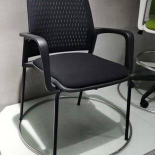 网背堆叠四脚椅阅览室阅览靠背椅椅子灵活移动办公椅