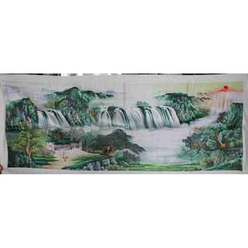 苏绣绣片单面绣客厅中国风装饰画苏州手工刺绣书房山水风景